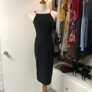Sexy and flattering open back LBD